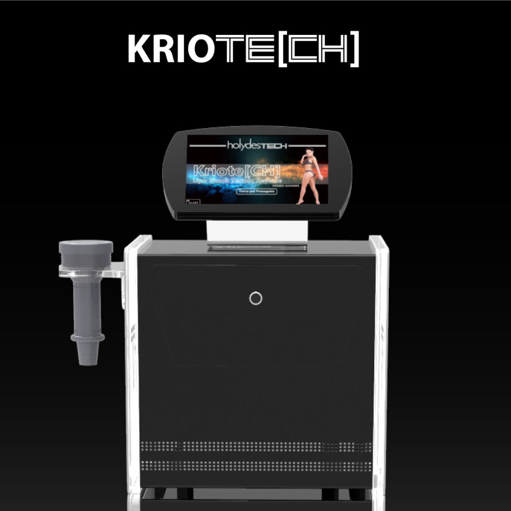 Kriotech è la crioterapia innovativa per il tuo centro estetico, la tecnologia di Holydestech che migliora la produttività e l’efficienza della tua attività.